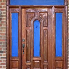 Cherryville-NC-Door-Staining 1