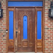 Cherryville-NC-Door-Staining 3