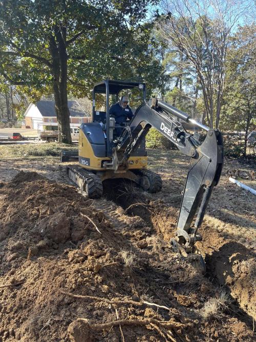 Collierville, TN Sewer Replacement