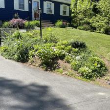 Windham-NH-Mulch-Rock-Bed-Install 1